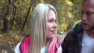 Thick kinky slut Eve Angel treats her quim with large red dildo